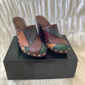 Coach Colorblock Clogs